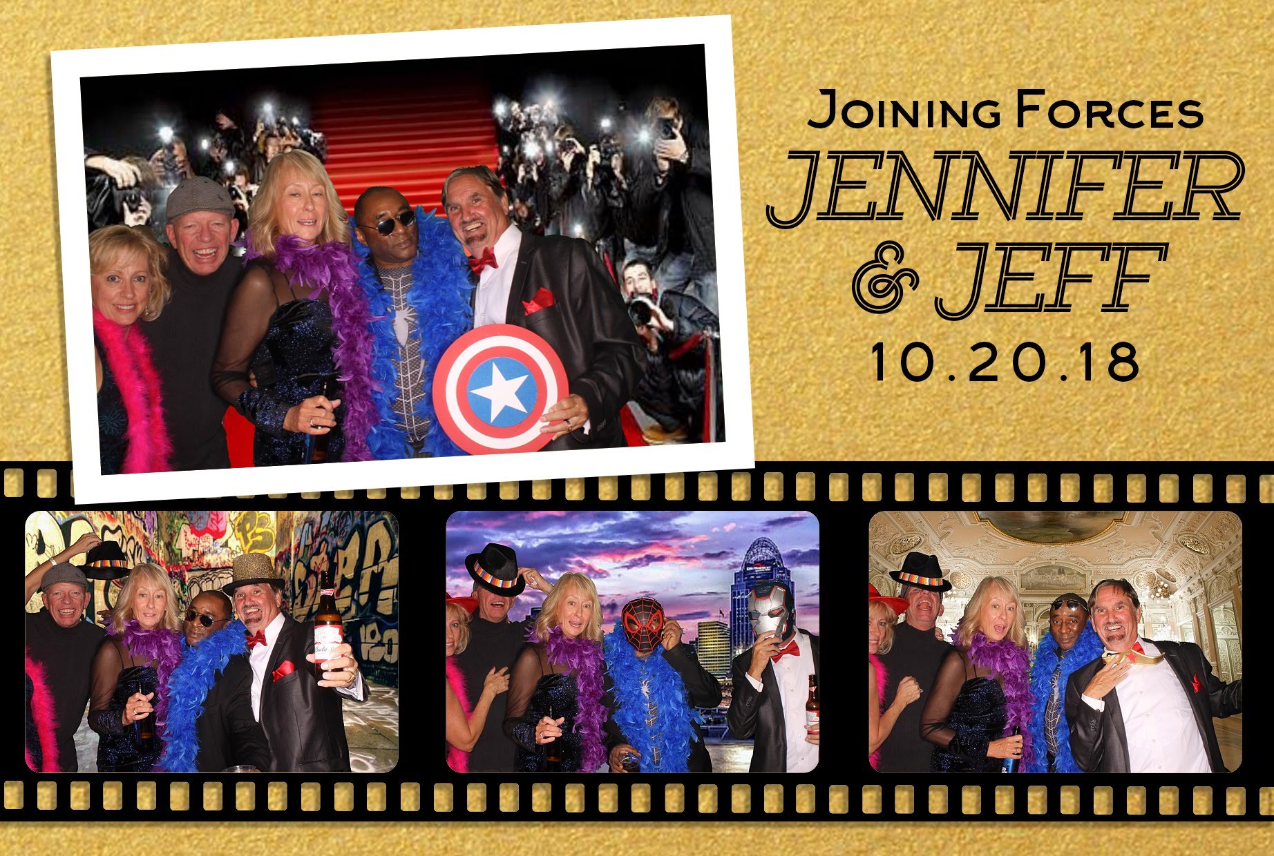 Jenn and Jeff | View more photos from the event at gallery.photoboothcincy.com/u/PhotoBoothCincy/Jenn-and-Jeff